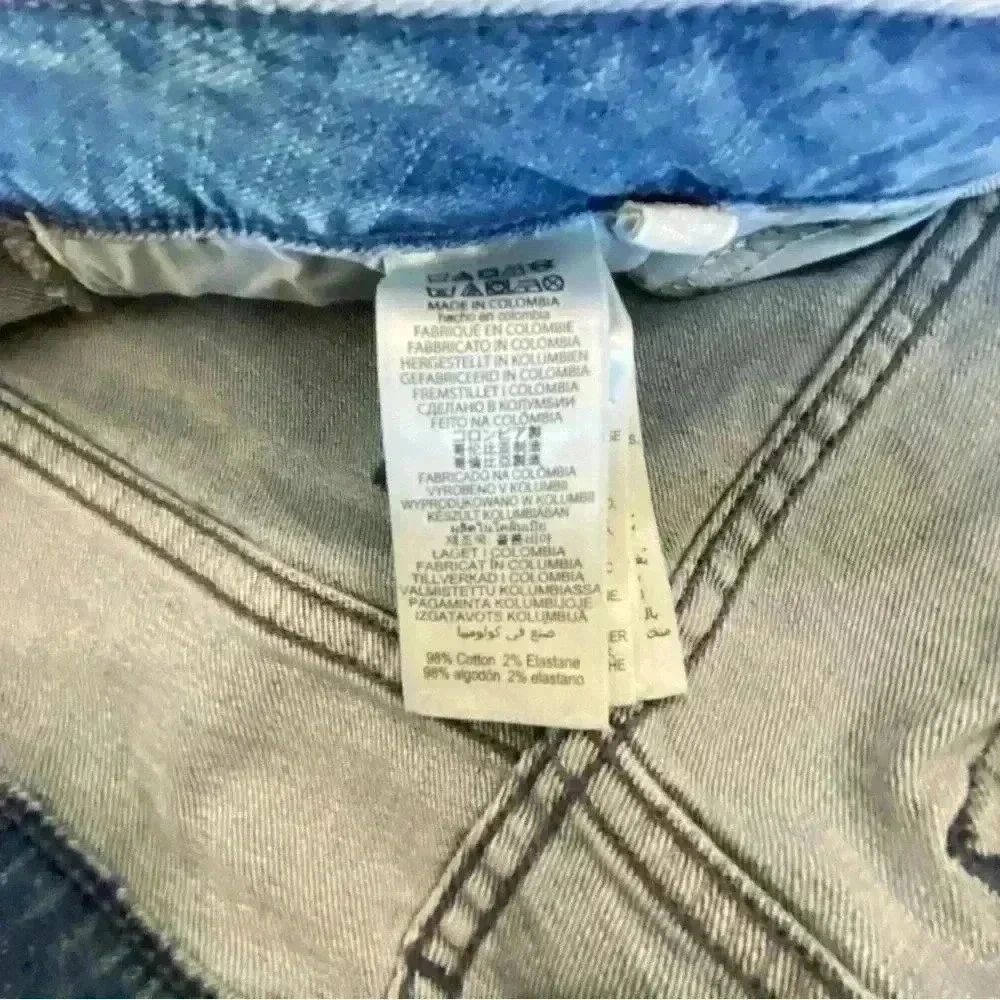 Michael Kors NWT Selma Button-Fly Cropped Flare Plus Size Jeans Women’s …
